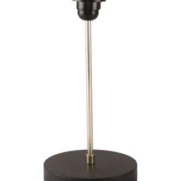 BTR CRAFTS Off White Textured Frustum Table Lamp with Adjustable Cord image 3