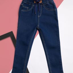 A-Okay Boys Slim Fit High-Rise Acid Wash Stretchable Jeans-image-51