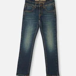 Pepe Jeans Boys Slim Fit Light Fade Stretchable Jeans-image-97