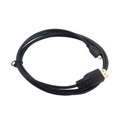 1.5m HDMI To Micro HDMI Cable Flexible & Durable HDMI Cable High-Speed HDMI To Micro HDMI Cable For Raspberry Pi 4B - Black - RS63631.5m HDMI To Micro HDMI Cable Flexible & Durable HDMI Cable High-Speed HDMI To Micro HDMI Cable For Raspberry Pi 4B - Black - RS6363 image 3