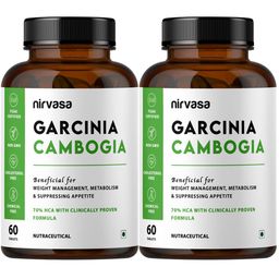 Nirvasa Garcinia Cambogia (Pack of 2),  60 tablet(s) -60