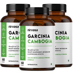Nirvasa Garcinia Cambogia (Pack of 3),  60 tablet(s) -59