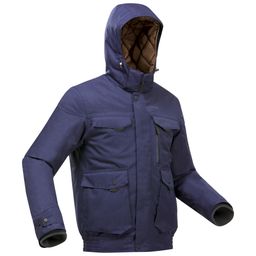 Men’s Waterproof Winter Hiking Jacket SH100 X-Warm -10°C Blue-image-85