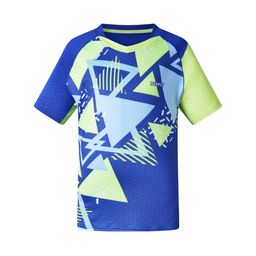 BADMINTON JUNIOR T SHIRT 560 ELECTRIC BLUE-image-85
