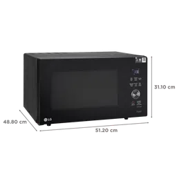 LG 28L Charcoal Convection Microwave Oven with Scan to Cook, WIFI Support (Black) image 2