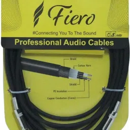 Fiero Basic Audio Auxiliary Stereo Cable TRS Stereo Jack Male to Female Straight XLR Patch Cable-image-70