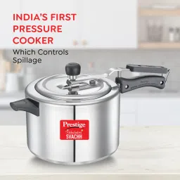 prestige Svachh Nakshatra Plus 3 L, 2 L Induction Bottom Pressure Cooker image 2