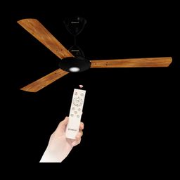 zunpulse Revelle 5 Star 1200mm 3 Blade BLDC Motor Ceiling Fan with Remote (Noiseless Operation, Teakwood)-image-90