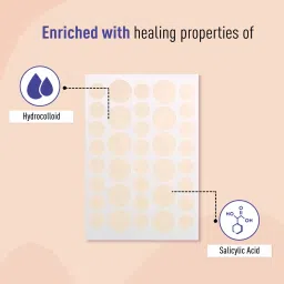 SIRONA Acne Pimple Patch for Face with Hydrocolloid & Salycylic Acid - 36 Patches image 5