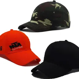 cap world Solid, Self Design, Embroidered Sports/Regular Cap-picture-17