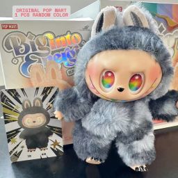 Labubu Pendant Surprise Plush Toy Keychain Vinyl Gift Doll - 17 cm-image-97