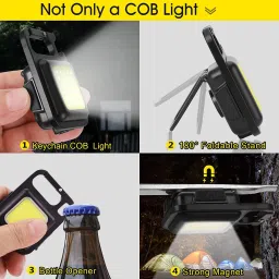 Point Zero Multifunction_Keychain Led Light with Bottle Opener LED Front Light Flash image 5