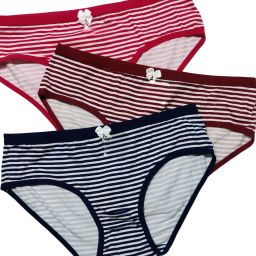 Pack of 3 Women Hipster Multicolor Panty-image-60