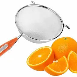 Stainless Steel Soup & Juice Strainer/Liquid Filter-15 cm (Set of 1, Silver) Collapsible Strainer-16