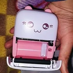 IMMUTABLE Portable Mini Printer Bluetooth Printer 2 roll bvg2 camera image 2