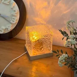 Ocean Wave Night Light Projector Lamp, 3D Water Wave Effect Night Lamp-15