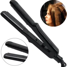 Professional Hair Crimper With 4 X Protection Ceramic Plated Saloon Grade Hair Crimp & Style Electric Hair Styler-image-24