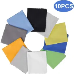 BOGATO™ Microfiber Cleaning Cloth for Mobile Screen Cleaner, Camera Lens Cleaner for Mobiles, Laptops, Gaming, Computers-16