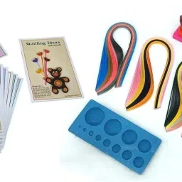 Complete Quilling Paper Set with Strips All Necessary Tools for Advanced (BIG)-1