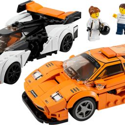 Speed Champions McLaren Solus GT & McLaren F1 LM (581 Blocks) Model Building Kit-11