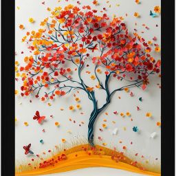 Autumn Whispers A4 Digital Reprint 13 inch x 10 inch Painting-10
