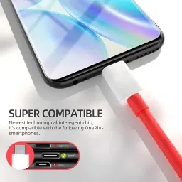 vismac USB Type C Cable 8 A 1 m copper WARP/DASH Charging Type C Charging Adapter Cable for Android Phone image 4