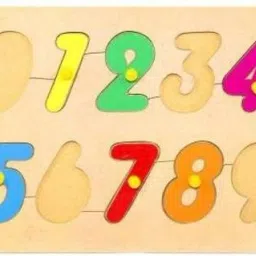 3D Colorful Jigsaw Puzzle Pinewood Board (Number) (1 Pieces)-11