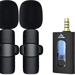 K35 Dual Wireless Mic for Smartphones Laptop Compatible with 3.5mm Jack for Recording Vlogging ASMR Podcast Interview Instagram & YouTube Wireless Mic-image-98