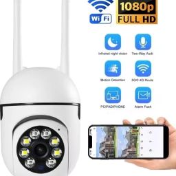 SIOVS Smart WiFi Camera PTZ 360° View 1080p HD Motion Alerts Night Vision 2-Way Audio Security Camera-image-86