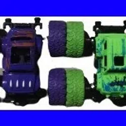 New_Pack Of 4Pcs Mini Monster Unbreakable Cars(Multicolor)-image-25