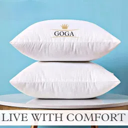 LUXURY Cotton Solid Sleeping Pillow Pack of 2-image-6