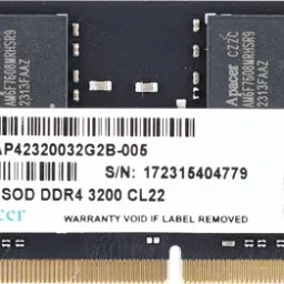 Apacer 1 DDR4 32 GB (Single Channel) Laptop (DDR4 SODIMM)-21