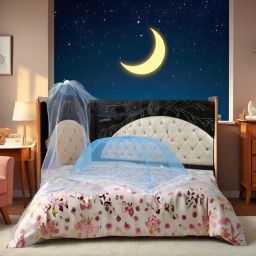 HDPE - High Density Poly Ethylene Infants Washable Baby Mosquitonet Mosquito Net-image-8