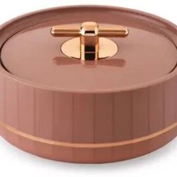 Deluxe Decor 3000 Inner Stainless Steel Insulated Casserole Brown Gold Thermoware Casserole-image-31