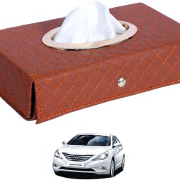 Cross-Tan Tissue Box Leatherette-312 Vehicle Tissue Dispenser-image-96