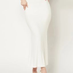 Women Solid Pencil White Skirt-image-42