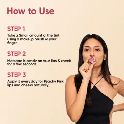 regal essence Lip & Cheek Tint | Blush with Beetroot Extract | Long Lasting, & Matte Finish Lip Stain image 5
