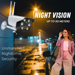 Maizic Smarthome WI-FI Outdoor Camera Nigit Vision Motion Detector Support 128G Memory Card Security Camera image 3