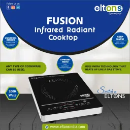 eltons by elton 2000 W Radiant Cooktop Touch Panel image 3