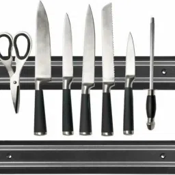 Magnetic Knife Storage Strip, Magnet Kitchen Knife Holder,Knife Rack Strip Patti Kitchen Organiser Magnet, Multipurpose Office Magnets Pack of 2-image-79