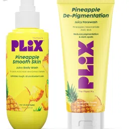 5% Pineapple Foaming Facewash & 5% Lactic Acid Body Wash For All Skin Types-image-48