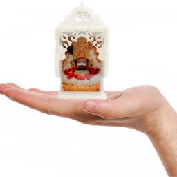 Khatu Shyam Temple For Car Dashboard Decorative Showpiece - 10 cm-image-2