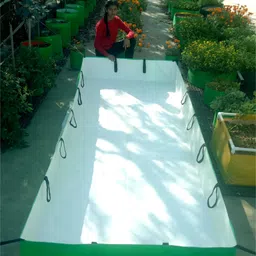 gardeco 450 GSM HDPE Fabric Azolla Growing Bed/Cultivation Bed 8ft x 4ft x 1ft Grow Bag-picture-38