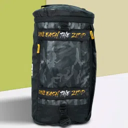 40 L Gym Duffel Bag - Hybrid Gym Bag cum Backpack, Duffle Bag - Grey-image-90