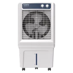 Crompton Aura 90 Litres Desert Air Cooler with Everlast Pump (Collasible Louvers, Indian Ink & While)-image-8