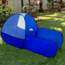 2 in 1 Combo Foldable Tent House For Kids Activity Indoor Outdoor 2 To 8 Years-image-21