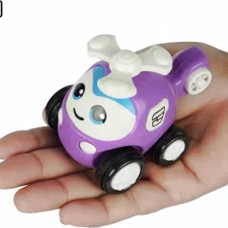 asian Helicopter- Unbreakable Friction Powered Push and Go Toy for Kids image 2