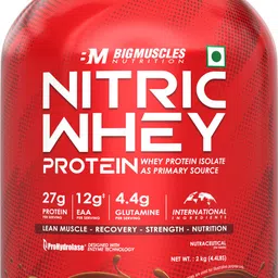 bigmuscles nutrition Nitric Whey Protein | 27g Whey Protein Isolate with ProHydrolase Enzyme Tech. | Whey Protein-picture-40