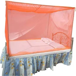 Polyester Kids Washable Premium soft Mosquito net double bed (6*6) Mosquito Net-image-8