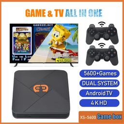 SMARTCAM Video Game Box G5 WiFi 4K HD Super Console X 20+ Emulator 5600+ Games Retro TV Box Video Game Player for CPS, GB, GBA, GBC, MD, SFC, FC, N64, PS1, PSP and Atari Wireless Gamepad Controller image 4